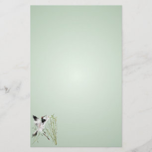 Eén kraan in het briefpapier van Bamboe