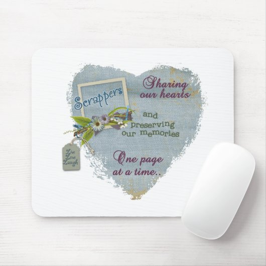 Een kraanje muismat (Met muis)