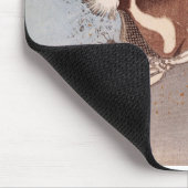 Een krab op de kust muismat (Hoek)