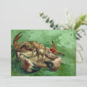 Een krab op zijn rug | Vincent van Gogh (Staand voorkant)