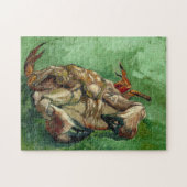 Een krab op zijn rug | Vincent van Gogh Legpuzzel (Horizontaal)