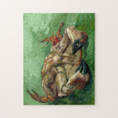 Een krab op zijn rug | Vincent van Gogh Legpuzzel (Verticaal)