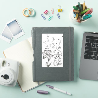 een krabbelpagina voor jou sticker
