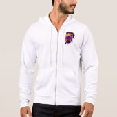 Een krachtig man hoodie (Voorkant)