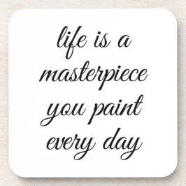 Een krachtig Onderzetter van harde kunststof