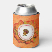 Een krans van herfstbladeren & Turkije