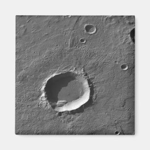 Een krater op Mars Magneet