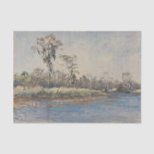 Een kreek bij Wilmington NC Decoupage Paper