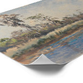Een kreek bij Wilmington NC Poster (Hoek)