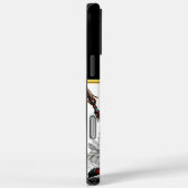 Een krijgerkoningin met een majestueuze tijger bij Case-Mate iPhone case (Achterkant / Rechts)