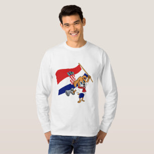 Een Kroatische Fan Hond T-Shirt