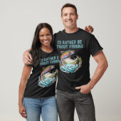 Een krokodil in de ruimte t-shirt (Unisex)