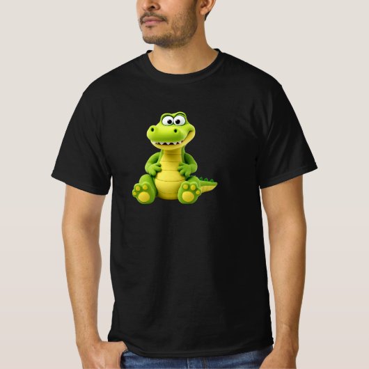een krokodil t-shirt (Voorkant)