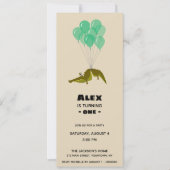 Een krokodillenpartij kiezen kaart (Voorkant)