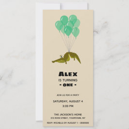 Een krokodillenpartij kiezen kaart