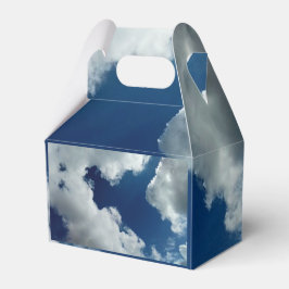 Een kromming in de wolken bedankdoosjes
