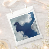 Een kromming in de wolken bedankzakje (Geknipt)