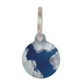 Een kromming in de wolken huisdierpenning