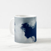 Een kromming in de wolken koffiemok (Voorkant links)