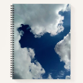 Een kromming in de wolken notitieboek