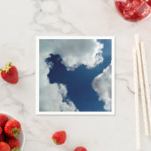 Een kromming in de wolken servet (Insitu)