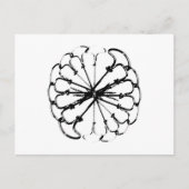 Een kroon van nagels briefkaart (Voorkant)