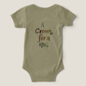 Een kroon voor een koning (Design achterkant)