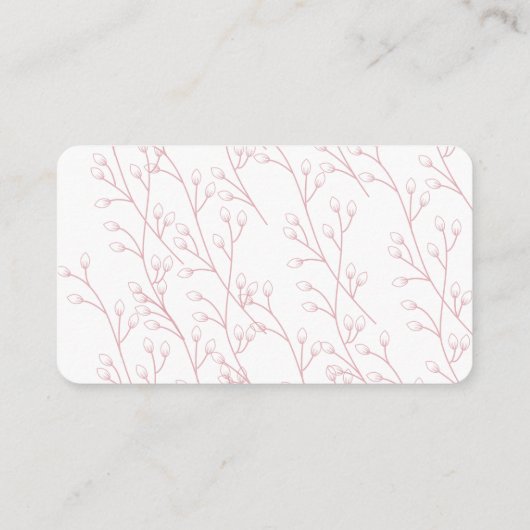 "Een kroon voor prinses" Pastel Shade Luier Raffle Informatiekaartje (Achterkant)