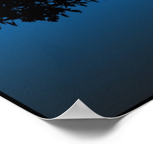 Een kroonboom poster (Hoek)