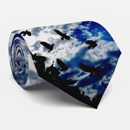 Een kroonboom stropdas (Opgerold)