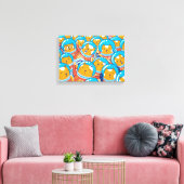 Een kruid van de catstronauts komt uit beeld canvas afdruk (Insitu (Woonkamer))