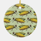 Een kruid van het Ornament van Katydids (Achterkant)