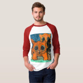 Een kruid van katten door Louis Wain T-shirt (Voorkant volledig)