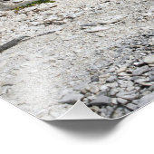 Een kruimelende bunker foto afdruk (Hoek)