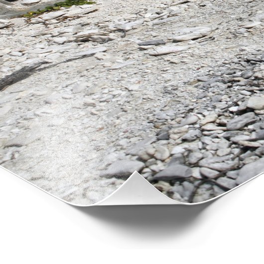 Een kruimelende bunker foto afdruk (Hoek)