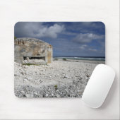 Een kruimelende bunker muismat (Met muis)