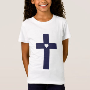 Een Kruis Met Hart Heilige Liefde Kunst T-shirt