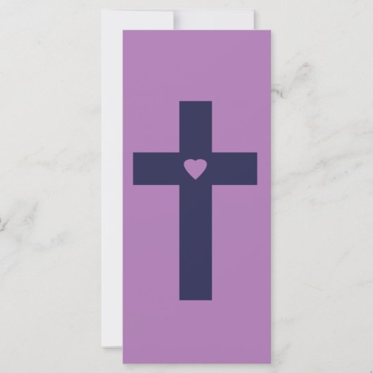 Een Kruis Met Hart Heilige Liefdeskunst (Voorkant)