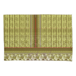 Een kruissteek patroon van een vaas met bloemen kussensloop