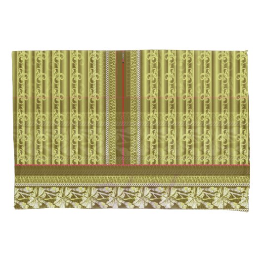 Een kruissteek patroon van een vaas met bloemen kussensloop (Voorkant)