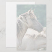 Een kudde Brumby Horses uit Australië Briefpapier (Voorkant / Achterkant)