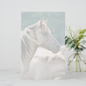 Een kudde Brumby Horses uit Australië Briefpapier (Staand voorkant)