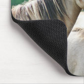 Een kudde Brumby Horses uit Australië Muismat (Hoek)