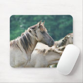 Een kudde Brumby Horses uit Australië Muismat (Met muis)