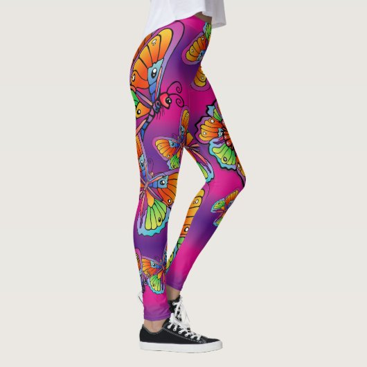 Een kudde Butterflies Leggings (Rechts)