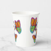 Een kudde Butterflies Papieren Bekers (Rechts)