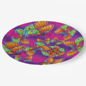Een kudde Butterflies Papieren Bordje (Gekanteld)