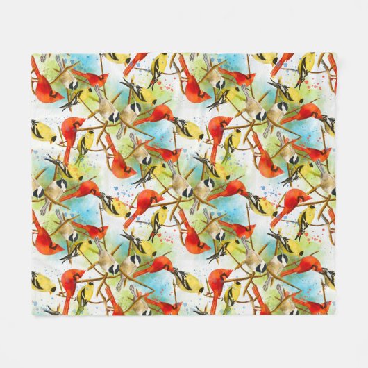 Een kudde veren fleece deken (Voorkant (Horizontaal))