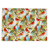 Een kudde veren groot cadeauzakje (Achterkant)