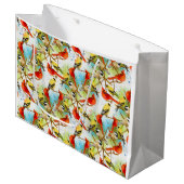 Een kudde veren groot cadeauzakje (Voorkant Gekanteld)